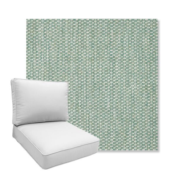 Picture of Tailored Spa | Boxed Deep Seating Patio Chair Cushion – Sunbrella© Fabric
