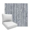Picture of Tectonic Coastal | Boxed Deep Seating Patio Chair Cushion – Sunbrella© Fabric
