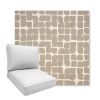 Picture of Toggle Driftwood | Boxed Deep Seating Patio Chair Cushion – Sunbrella© Fabric