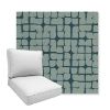 Picture of Toggle Splash | Boxed Deep Seating Patio Chair Cushion – Sunbrella© Fabric