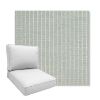 Picture of Trail Sky | Boxed Deep Seating Patio Chair Cushion – Sunbrella© Fabric