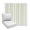 Picture of Tranquil Sage | Boxed Deep Seating Patio Chair Cushion – Sunbrella© Fabric