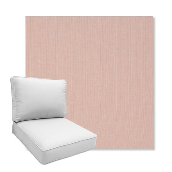 Picture of Tucker Lobster | Boxed Deep Seating Patio Chair Cushion – Sunbrella© Fabric