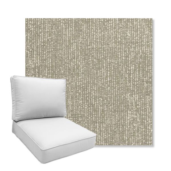 Picture of Vista Seasalt | Boxed Deep Seating Patio Chair Cushion – Sunbrella© Fabric