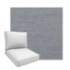 Picture of Willa Haze | Boxed Deep Seating Patio Chair Cushion – Sunbrella© Fabric