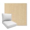 Picture of Willa Hemp | Boxed Deep Seating Patio Chair Cushion – Sunbrella© Fabric