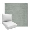 Picture of Willa Mist | Boxed Deep Seating Patio Chair Cushion – Sunbrella© Fabric