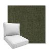 Picture of Abstraction Juniper | Boxed Deep Seating Patio Chair Cushion – Sunbrella© Fabric