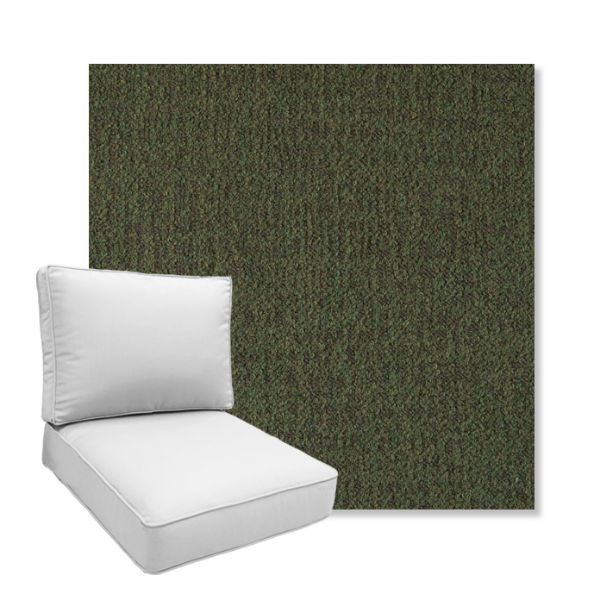 Picture of Abstraction Juniper | Boxed Deep Seating Patio Chair Cushion – Sunbrella© Fabric