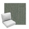 Picture of Abundant Seaglass | Center Seam Deep Seating Outdoor Cushions - Sunbrella© Fabric
