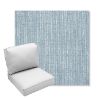 Picture of Adena Celeste | Center Seam Deep Seating Outdoor Cushions - Sunbrella© Fabric