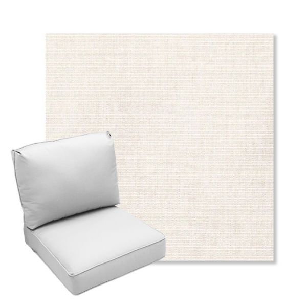 Picture of Ambrose Linen | Center Seam Deep Seating Outdoor Cushions - Sunbrella© Fabric
