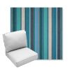Picture of Ascend Oasis | Center Seam Deep Seating Outdoor Cushions - Sunbrella© Fabric