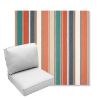 Picture of Ascend Tropical | Center Seam Deep Seating Outdoor Cushions - Sunbrella© Fabric