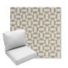 Picture of Assemble Mist | Center Seam Deep Seating Outdoor Cushions - Sunbrella© Fabric