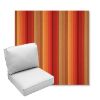 Picture of Astoria Sunset | Center Seam Deep Seating Outdoor Cushions - Sunbrella© Fabric