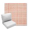Picture of Benson Guava | Center Seam Deep Seating Outdoor Cushions - Sunbrella© Fabric
