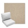Picture of Blend Sand | Center Seam Deep Seating Outdoor Cushions - Sunbrella© Fabric