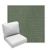 Picture of Bliss Aloe | Center Seam Deep Seating Outdoor Cushions - Sunbrella© Fabric