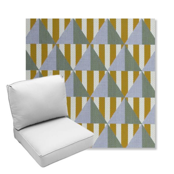 Picture of Buoy Key West | Center Seam Deep Seating Outdoor Cushions - Sunbrella© Fabric