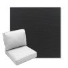 Picture of Canvas Black | Center Seam Deep Seating Outdoor Cushions - Sunbrella© Fabric