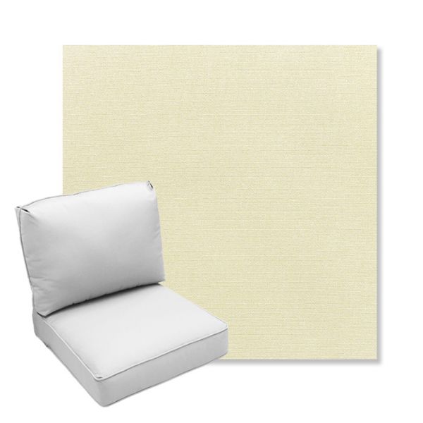 Picture of Canvas Canvas | Center Seam Deep Seating Outdoor Cushions - Sunbrella© Fabric
