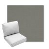 Picture of Canvas Charcoal | Center Seam Deep Seating Outdoor Cushions - Sunbrella© Fabric