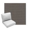 Picture of Canvas Coal | Center Seam Deep Seating Outdoor Cushions - Sunbrella© Fabric
