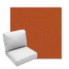 Picture of Canvas Rust | Center Seam Deep Seating Outdoor Cushions - Sunbrella© Fabric