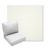 Picture of Canvas White | Center Seam Deep Seating Outdoor Cushions - Sunbrella© Fabric