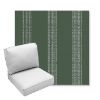 Picture of Caper Moss | Center Seam Deep Seating Outdoor Cushions - Sunbrella© Fabric