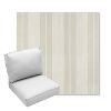 Picture of Carlo Celery | Center Seam Deep Seating Outdoor Cushions - Sunbrella© Fabric