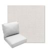 Picture of Cassava White | Center Seam Deep Seating Outdoor Cushions - Sunbrella© Fabric