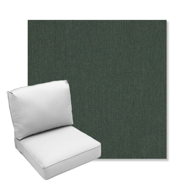 Picture of Cast Ivy | Center Seam Deep Seating Outdoor Cushions - Sunbrella© Fabric