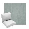 Picture of Cast Mist | Center Seam Deep Seating Outdoor Cushions - Sunbrella© Fabric