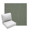 Picture of Cast Sage | Center Seam Deep Seating Outdoor Cushions - Sunbrella© Fabric