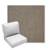 Picture of Cast Shale | Center Seam Deep Seating Outdoor Cushions - Sunbrella© Fabric