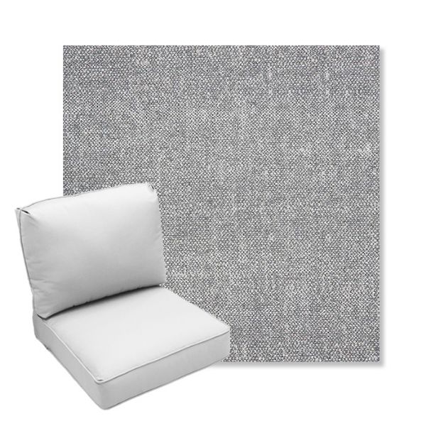 Picture of Chartres Gull | Center Seam Deep Seating Outdoor Cushions - Sunbrella© Fabric