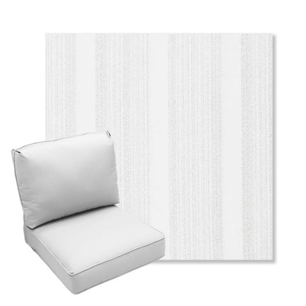 Picture of Compose Linen | Center Seam Deep Seating Outdoor Cushions - Sunbrella© Fabric