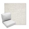 Picture of Crush Cloud | Center Seam Deep Seating Outdoor Cushions - Sunbrella© Fabric