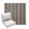 Picture of Cultivate Stone | Center Seam Deep Seating Outdoor Cushions - Sunbrella© Fabric