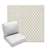 Picture of Detail Linen | Center Seam Deep Seating Outdoor Cushions - Sunbrella© Fabric