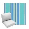 Picture of Dolce Oasis | Center Seam Deep Seating Outdoor Cushions - Sunbrella© Fabric