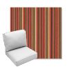 Picture of Dorsett Cherry | Center Seam Deep Seating Outdoor Cushions - Sunbrella© Fabric