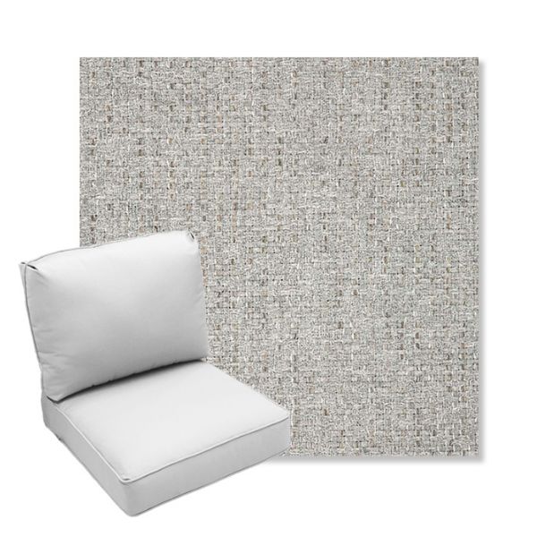 Picture of Dumont Dove | Center Seam Deep Seating Outdoor Cushions - Sunbrella© Fabric