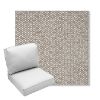 Picture of Dumont Mushroom | Center Seam Deep Seating Outdoor Cushions - Sunbrella© Fabric