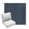 Picture of Dumont Shibori | Center Seam Deep Seating Outdoor Cushions - Sunbrella© Fabric