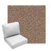 Picture of Dumont Taupe | Center Seam Deep Seating Outdoor Cushions - Sunbrella© Fabric