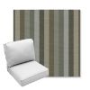 Picture of Entice Moss | Center Seam Deep Seating Outdoor Cushions - Sunbrella© Fabric