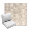 Picture of Etna Dune | Center Seam Deep Seating Outdoor Cushions - Sunbrella© Fabric